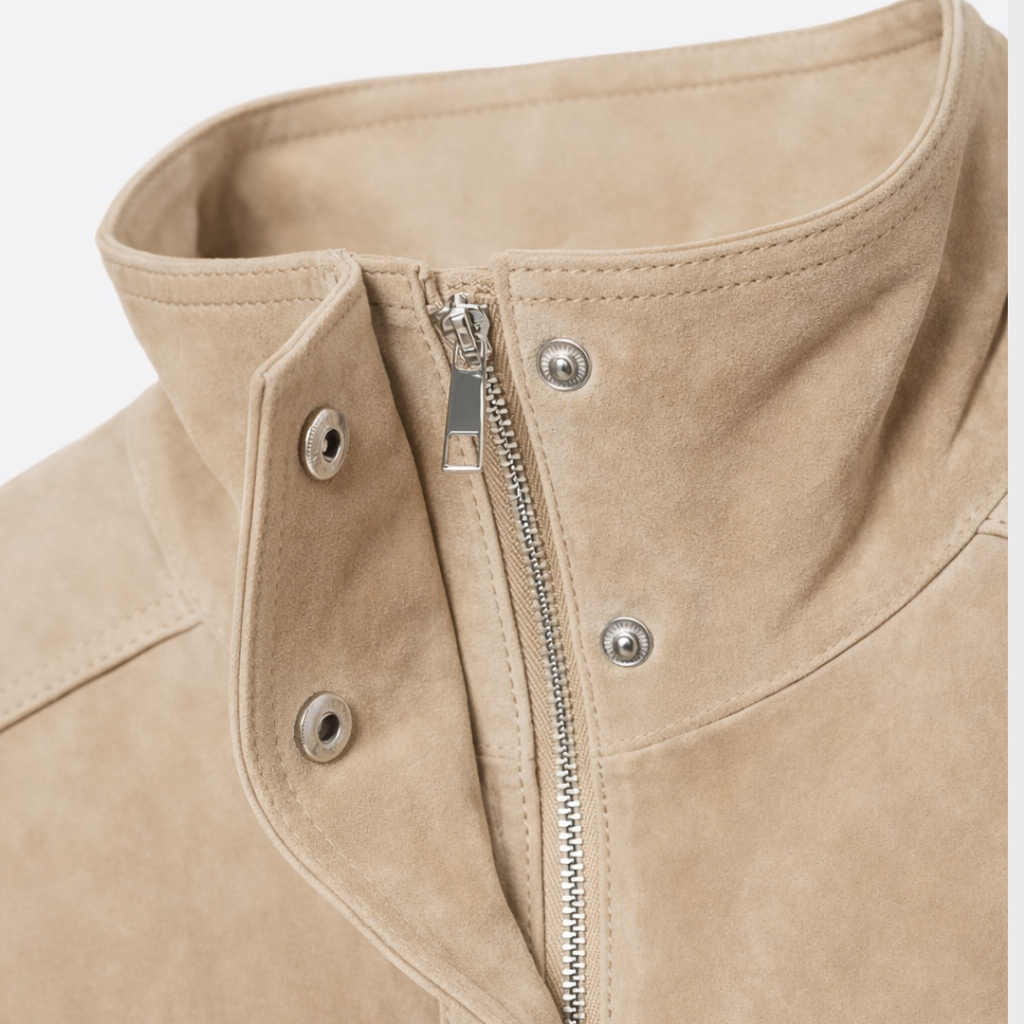 OVERSIZE SUEDE JACKE