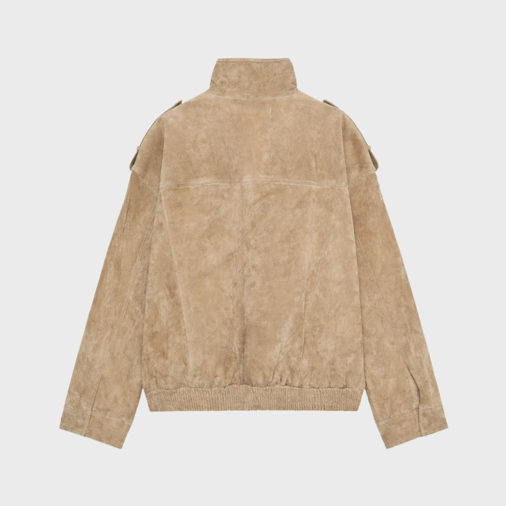 OVERSIZE SUEDE JACKE