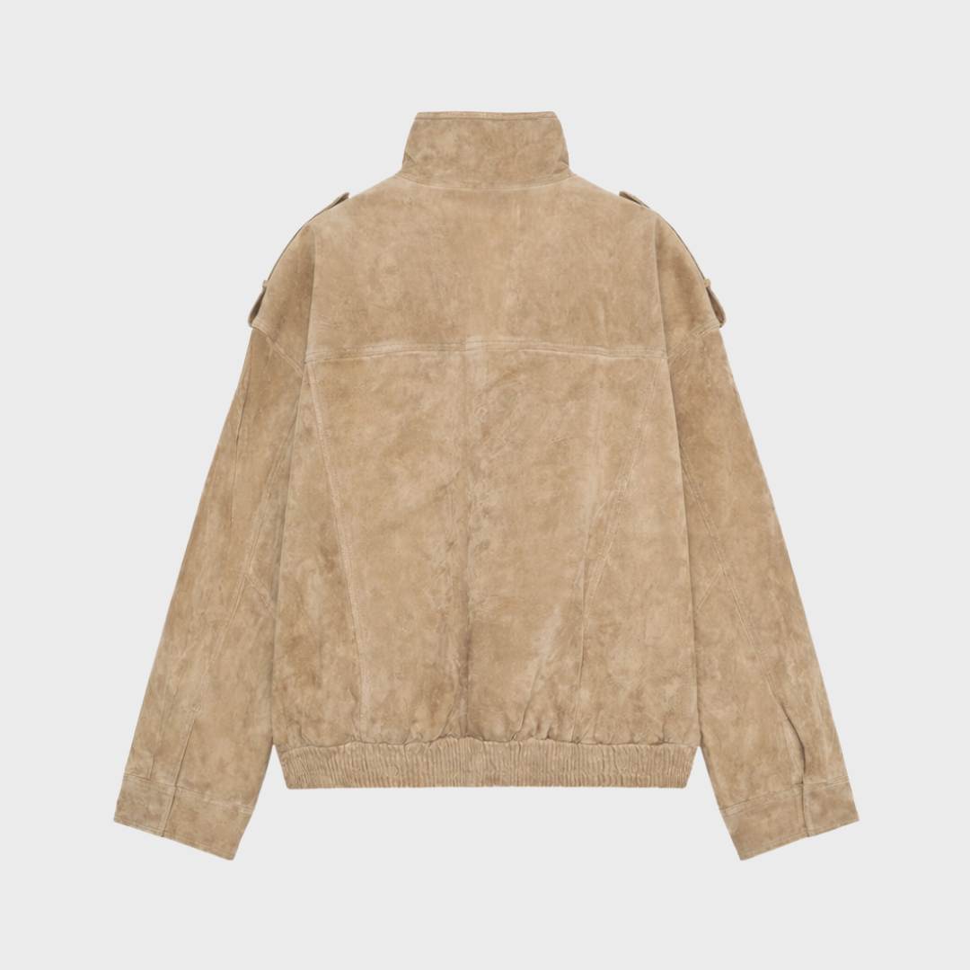 OVERSIZE SUEDE JACKE
