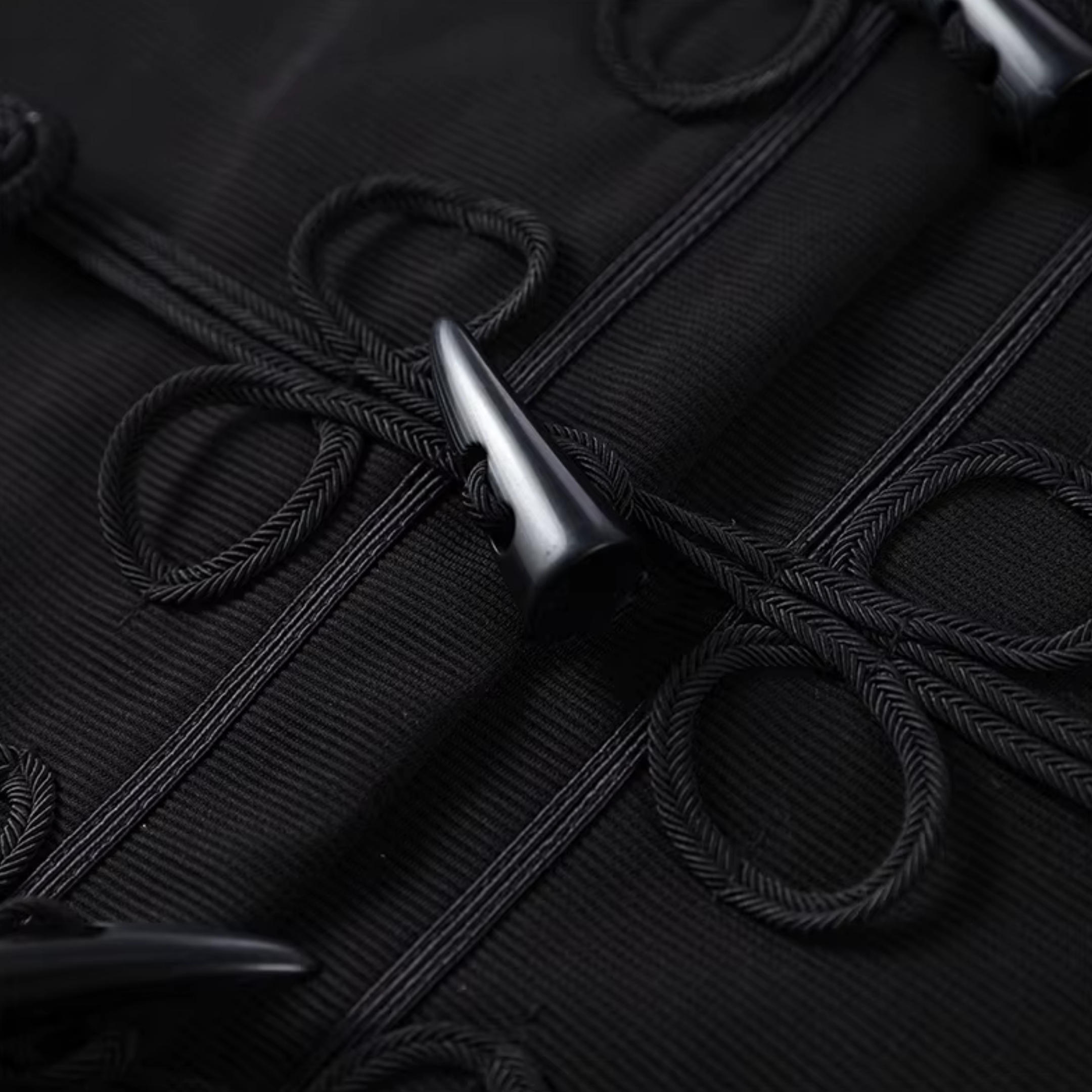 STEHKRAGENJACKE MIT ZIERVERSCHLUSS