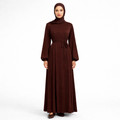 ABAYA MAXI-SET MIT BINDEGÜRTEL